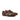 DapperFam Monaco in Med Brown / Dark Brown Men's Lux Suede & Italian Leather Double Monk in Med Brown / Dark Brown
