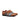 DapperFam Monaco in Plaid / Dark Brown / Med Brown Men's Sartorial & Italian Leather Double Monk in Plaid / Dark Brown / Med Brown