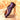 DapperFam Monaco in Purple Men's Hand-Painted Patina Double Monk