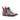 DapperFam Monza in Brown / Grey Men's Hand-Painted Patina Chelsea Boot in Brown / Grey