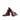 DapperFam Monza in Dark Brown / Burgundy Men's Italian Croco Embossed Leather Chelsea Boot