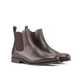 DapperFam Monza in Dark Brown Men's Italian Leather Chelsea Boot — Style 5523