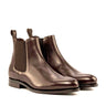 DapperFam Monza in Dark Brown Men's Italian Leather Chelsea Boot in Dark Brown