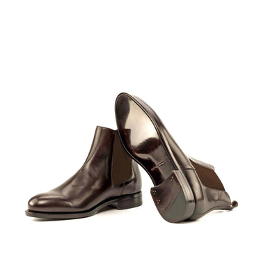 DapperFam Monza in Dark Brown Men's Italian Leather Chelsea Boot
