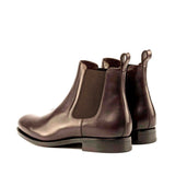 DapperFam Monza in Dark Brown Men's Italian Leather Chelsea Boot