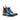DapperFam Monza in Denim / Brown Men's Hand-Painted Patina Chelsea Boot in Denim / Brown