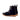 DapperFam Octavian in Black Men's Lux Suede & Italian Leather Buckle Boot