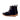 DapperFam Octavian in Black Men's Lux Suede & Italian Leather Buckle Boot in #color_