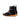 DapperFam Octavian in Black Men's Lux Suede & Italian Leather Buckle Boot
