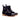 DapperFam Octavian in Black Men's Lux Suede & Italian Leather Buckle Boot in Black