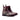 DapperFam Octavian in Burgundy / Grey Men's Italian Leather & Italian Full Grain Leather Buckle Boot in Burgundy / Grey #color_ Burgundy / Grey