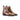 DapperFam Octavian in Fire Men's Hand-Painted Patina Buckle Boot in Fire