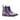 DapperFam Octavian in Grey / Purple / Khaki Men's Hand-Painted Patina Buckle Boot in Grey / Purple / Khaki