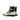 DapperFam Octavian in Light Grey / Black Men's Italian Leather & Suede Buckle Boot