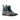 DapperFam Octavian in Turquoise / Light Grey Men's Flannel & Hand-Painted Patina Buckle Boot in Turquoise / Light Grey