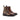 DapperFam Octavian in Tweed / Fire Men's Sartorial & Hand-Painted Patina Buckle Boot in Tweed / Fire
