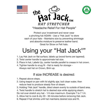 DapperFam Original Hat Jack 2-Way Hat Stretcher in #color_