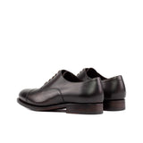 DapperFam Rafael in Dark Brown Men's Italian Leather Oxford
