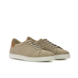 DapperFam Rivale in Ice Men's Linen Trainer — Style 5199