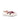 DapperFam Riviera in White / Burgundy Men's Italian Leather Monk Sneaker in White / Burgundy