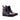 DapperFam Rohan in Black / Dark Brown Men's Italian Embossed & Pebble Grain Leather Jodhpur Boot in Black / Dark Brown