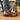 DapperFam Rohan in Fire Men's Hand-Painted Patina Jodhpur Boot