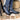 DapperFam Rohan in Navy Men's Italian Leather Jodhpur Boot