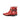 DapperFam Rohan in Red / Burgundy Men's Italian Croco Embossed Leather Jodhpur Boot