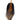 DapperFam Stay Humble 4.5 in Natural / Black / Brown Hat Feather in Black Tip