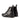 DapperFam Valiant in Black Men's Italian Leather Military Brogue