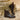 DapperFam Valiant in Black Men's Italian Suede & Pebble Grain Leather Military Brogue