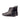 DapperFam Valiant in Black Men's Italian Suede & Pebble Grain Leather Military Brogue