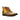 DapperFam Valiant in Cognac / Khaki Camo Men's Hand-Painted Patina Military Brogue in Cognac / Khaki Camo