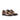 DapperFam Vero in Brown Men's Hand-Painted Patina Derby in Brown