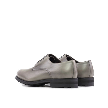 DapperFam Vero in Grey Men's Italian Leather Derby