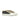 DapperFam Verve in Grey / Nude / White Men's Italian Leather Low Kick in Grey / Nude / White