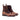 DapperFam Vittorio in Dark Brown / Brown Men's Lux Suede & Hand-Painted Patina Balmoral Boot in Dark Brown / Brown