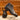 DapperFam Vivace in Black Men's Italian Leather Chukka