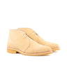 DapperFam Vivace in Sand Men's Lux Suede Chukka in Sand
