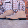 DapperFam Vivace in Taupe / Camel Men's Lux Suede & Italian Suede Chukka in Taupe / Camel