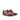 DapperFam Zephyr in Burgundy / Red Men's Hand-Painted Patina Longwing Blucher in Burgundy / Red