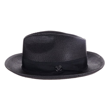 DapperFam The Uptown Timeless Straw Fedora