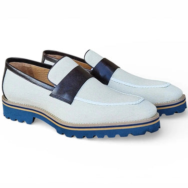 Denim Loafer in Lug Sole