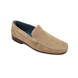 Giovacchini Diego in Savana Suede Slip-On Moccasins in Savana