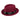 Dobbs Boulevard Center Dent Wool Felt Homburg in Burgundy