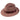 Dobbs Cubed Wool Felt Fedora in Mauve