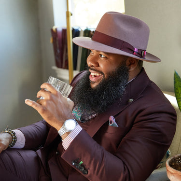 Dobbs Cubed Wool Felt Fedora