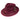 Dobbs Delevan B Wool Felt Pinch Front Fedora in Ox Blood