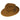 Dobbs Delevan B Wool Felt Pinch Front Fedora in Cognac