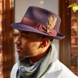 Dobbs Holloway Wool Felt Pinch Front Fedora